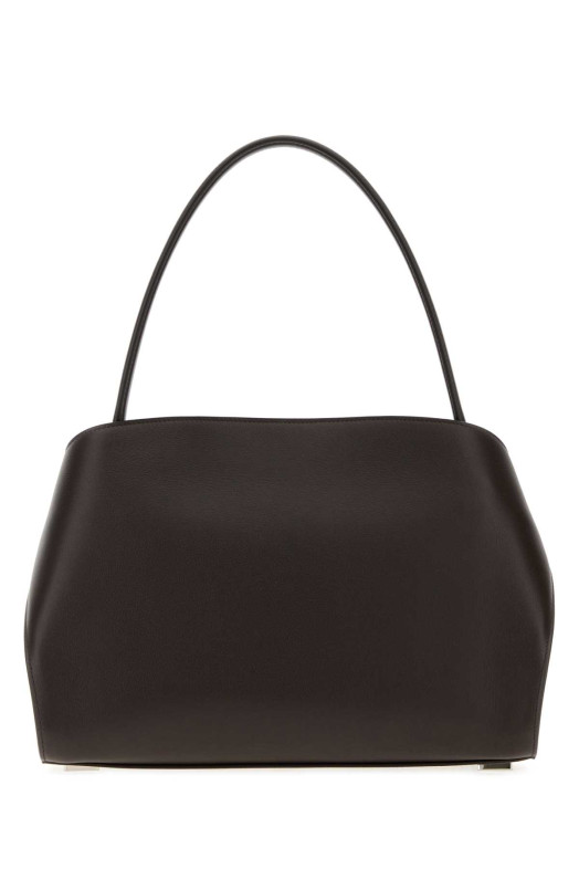 Dark brown leather medium Hug Soft shoulder bag SALVATORE FERRAGAMO (219816795204)