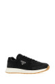 Черные кроссовки из ре-нейлона и замши PRADA (2EE455FG000D7R)