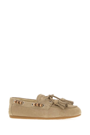 Sand suede loafers MIU MIU (5D518EF005054)