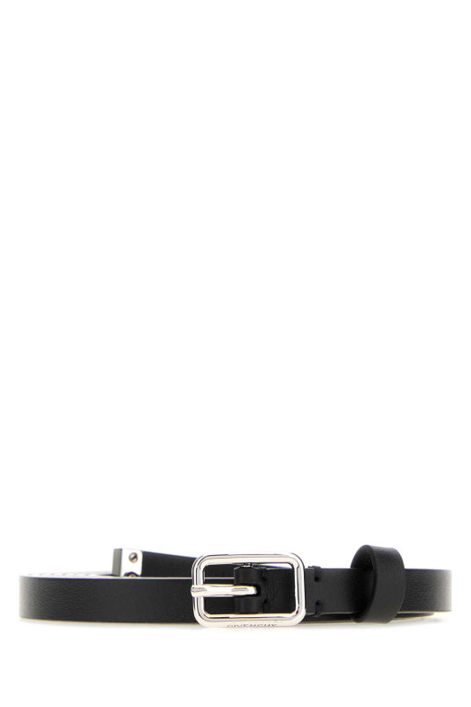 Black leather belt GIVENCHY (BB40AGB2DL)