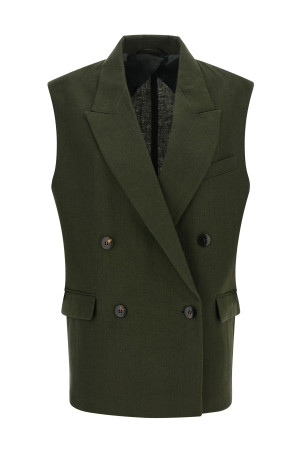 'MstAia' vest Green