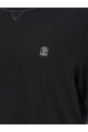Двухслойная футболка, черная BRUNELLO CUCINELLI M0B137451GCGB88