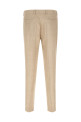 Hopsack dress Beige