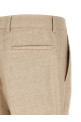 Hopsack dress Beige