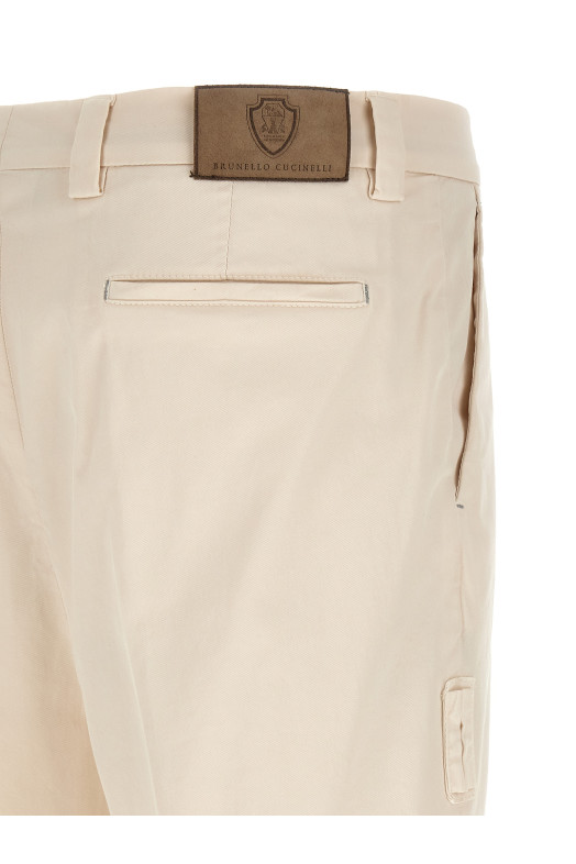American Pima Cotton pants White