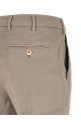 Брюки из американского хлопка Пима, бежевые BRUNELLO CUCINELLI M289LI1770C6035