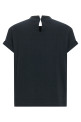 'Shiny Collar' T-shirt Blue