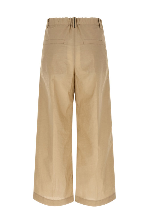 'A-line' pants Beige