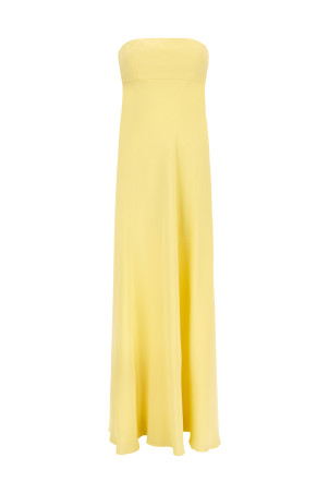 Сукня з відкритими плечима, жовта GIOVANNI BEDIN GBSS26502LGIALLO