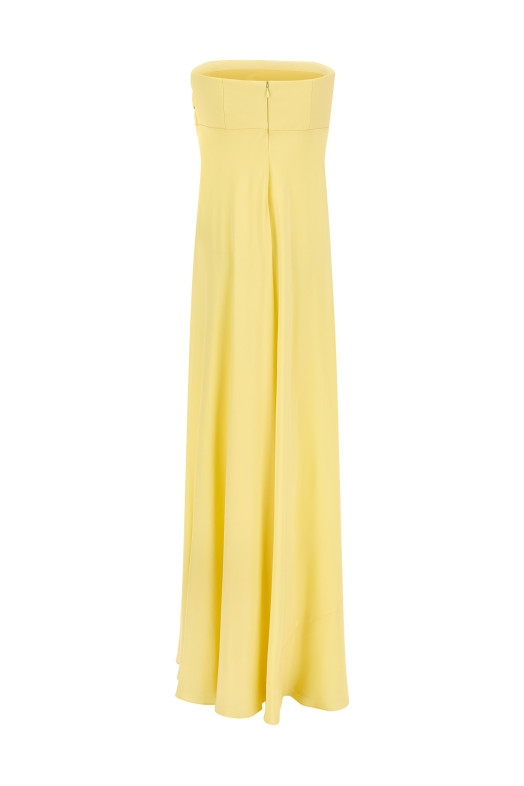Платье с открытыми плечами, желтое GIOVANNI BEDIN GBSS26502LGIALLO