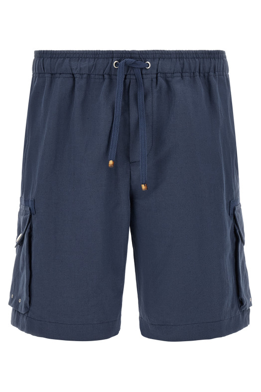 Cargo bermuda shorts Blue