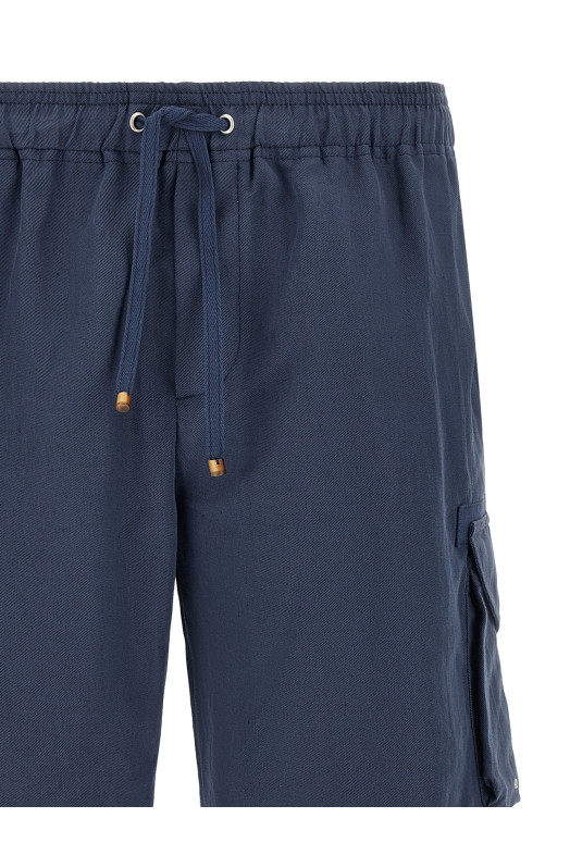 Cargo bermuda shorts Blue