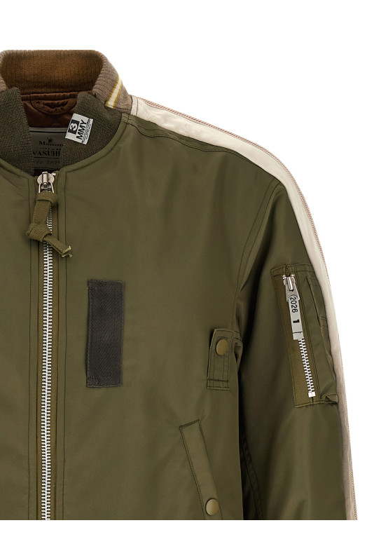 Aviator bomber jacket Multicolor