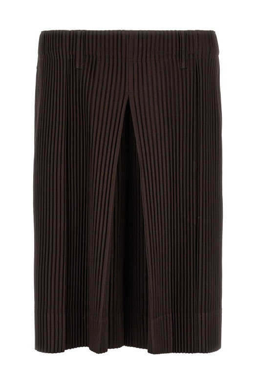 'Tailored Pleats 2' bermuda shorts Brown