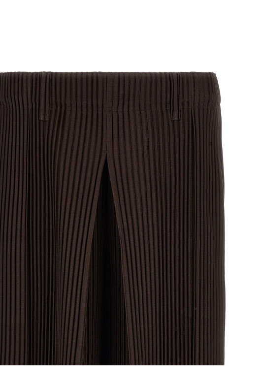 'Tailored Pleats 2' bermuda shorts Brown