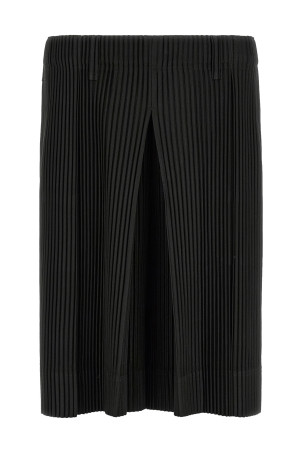 'Tailored Pleats 2' bermuda shorts Black