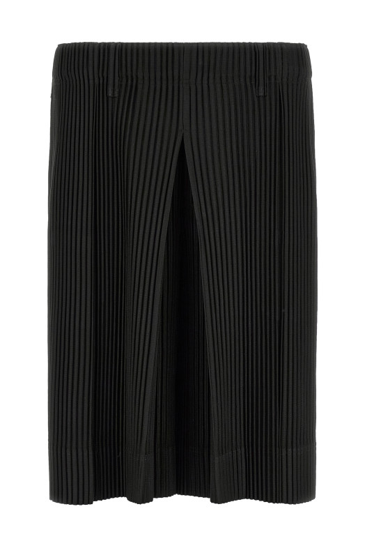 'Tailored Pleats 2' bermuda shorts Black