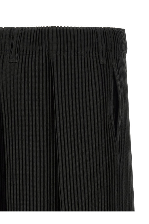 'Tailored Pleats 2' bermuda shorts Black
