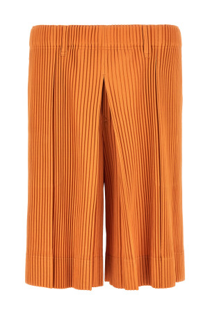'Tailored Pleats 2' bermuda shorts orange