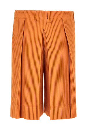 'Tailored Pleats 2' bermuda shorts orange