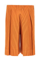 'Tailored Pleats 2' bermuda shorts orange