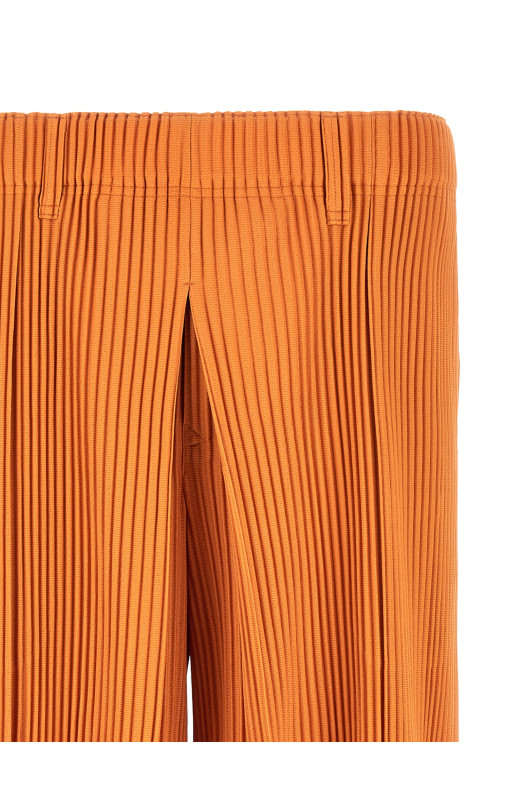 'Tailored Pleats 2' bermuda shorts orange