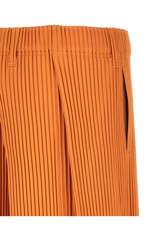 'Tailored Pleats 2' bermuda shorts orange