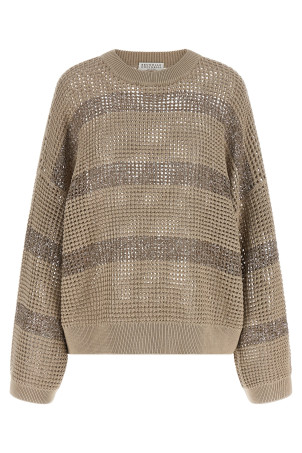 'Dazzling Stripes' sweater Gray