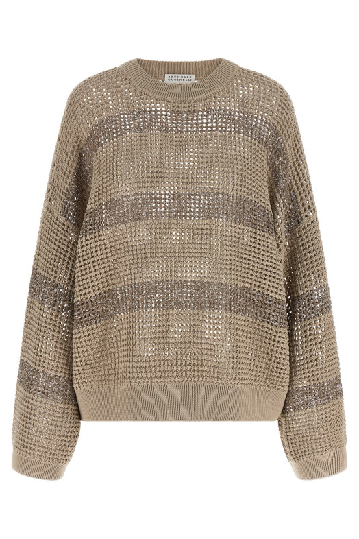 'Dazzling Stripes' sweater Gray