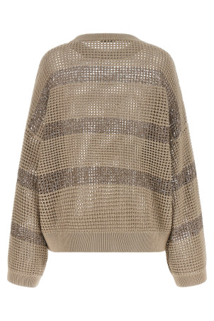 'Dazzling Stripes' sweater Gray
