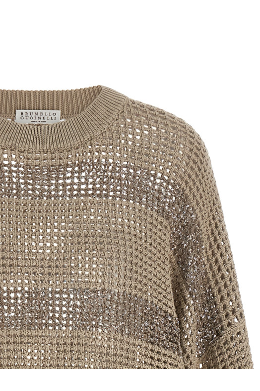 'Dazzling Stripes' sweater Gray
