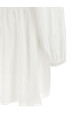 Платье из хлопкового муслина, белого цвета GIOVANNI BEDIN GBSS26507CBIANCO