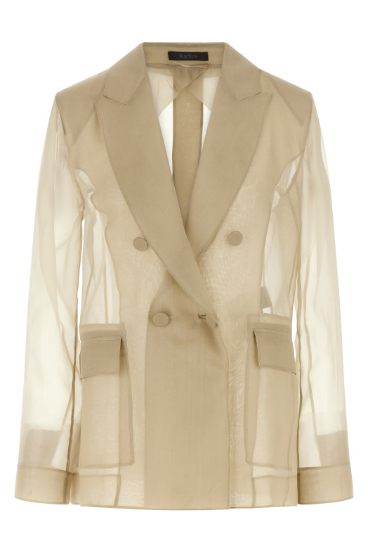 'MxeSlogan' blazer Beige