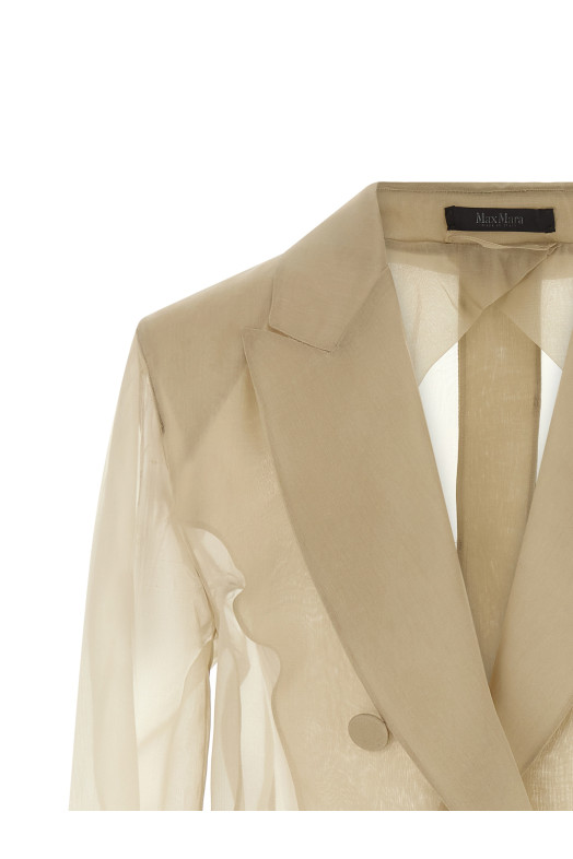 'MxeSlogan' blazer Beige