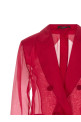 'MxeSlogan' blazer Fuchsia