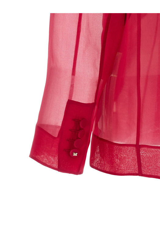 'MxeSlogan' blazer Fuchsia
