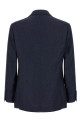 Hopsack dress Blue