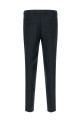 Hopsack dress Blue
