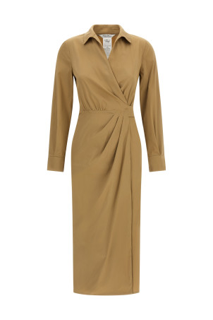 'MxmBeta' dress Beige