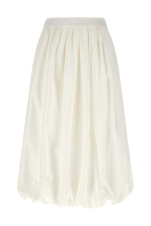 'WkiNuvole' skirt White