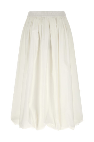 'WkiNuvole' skirt White