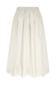 'WkiNuvole' skirt White