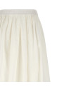'WkiNuvole' skirt White