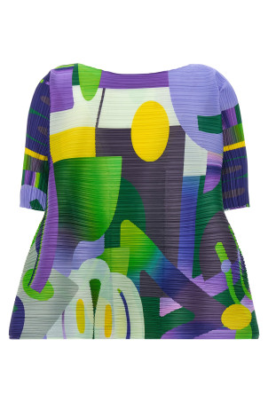 'Playground' top Multicolor