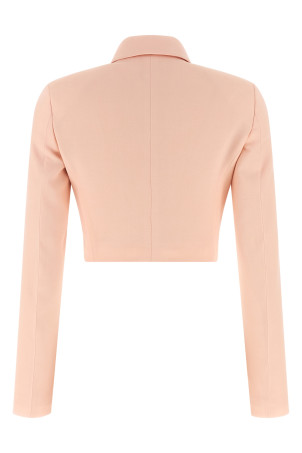 Tropical wool blazer Pink