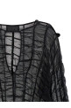 Хлопковое платье черного цвета GIOVANNI BEDIN GBSS26504NERO