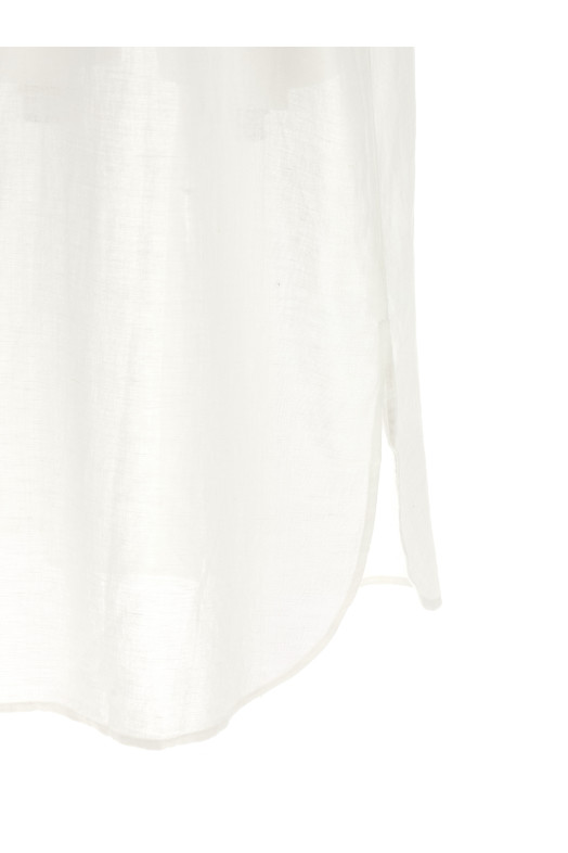 'Maxi boyfriend shirt' dress White