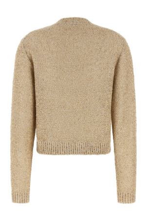 Micro sequin sweater Gold
