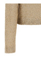 Свитер с микропайетками, золотой BRUNELLO CUCINELLI MJC547000C9732