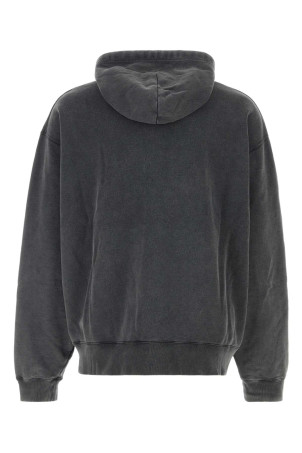 Dark grey cotton oversize sweatshirt BALENCIAGA (858143TTVN6)